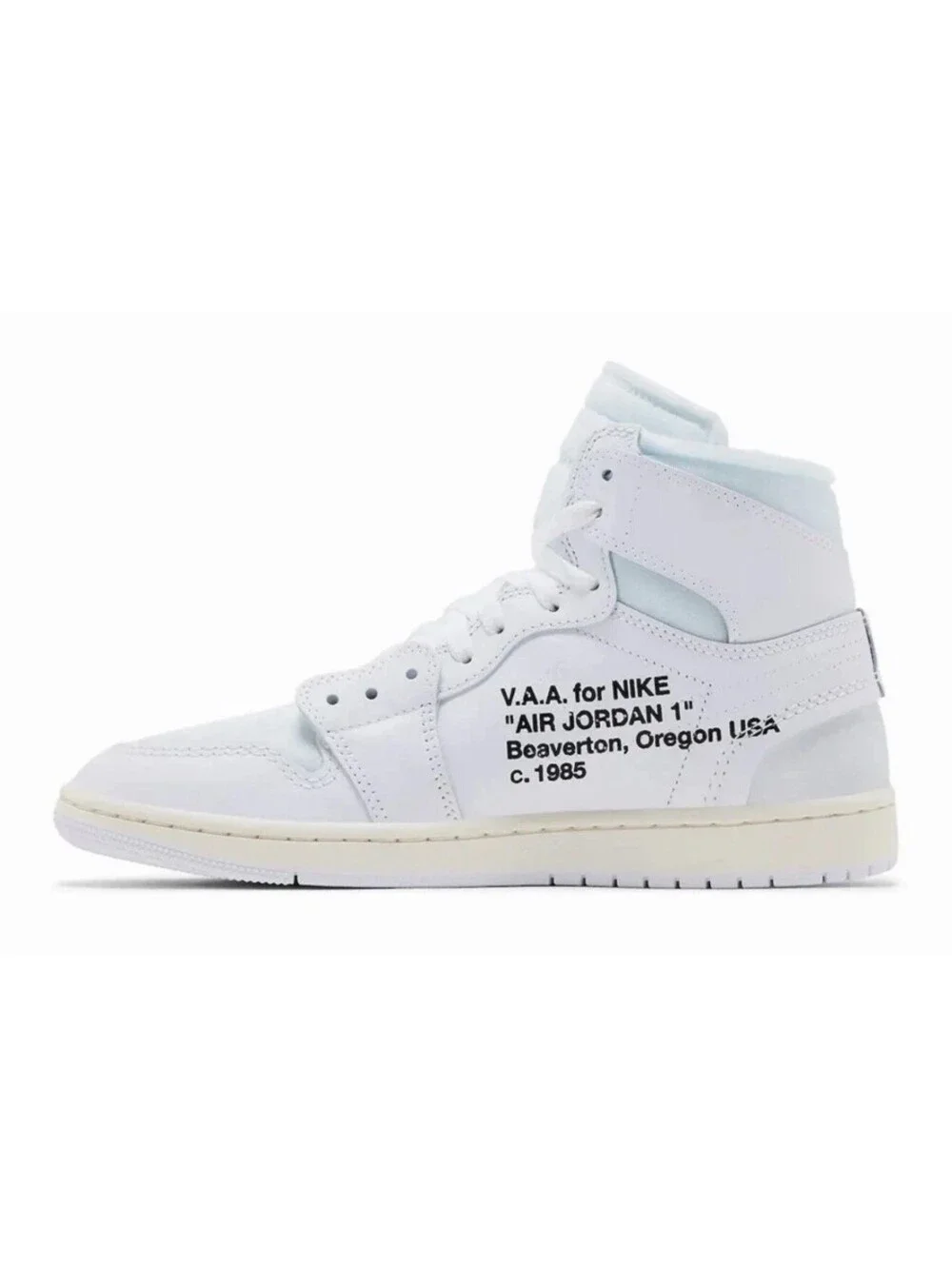 Virgil Abloh Archives × Air Jordan 1 High OG ALASKA White size 9.5 AA3834-100